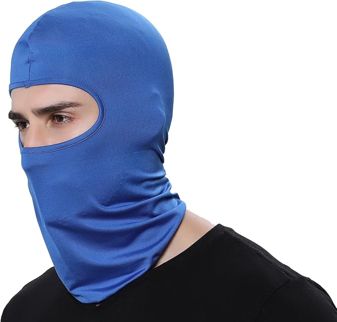 Máscara de esquí Balaclava Shiesty, paquete de 2 polainas para el cuello Protector UV para motocicleta Enfriamiento para hombres/mujeres
